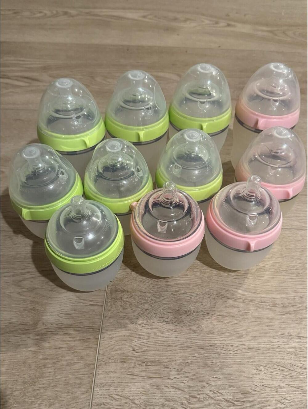 Comotomo Bottles Bundle (5 oz & 8 oz) - Set of 11 Bottles ( 5, 8oz & 6, 5 Oz)